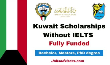 Kuwait Scholarships Without IELTS