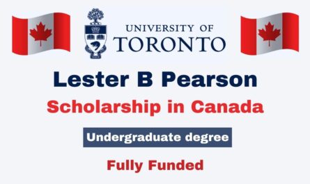 Lester B Pearson Scholarship in Canada