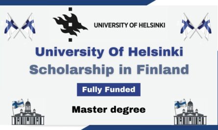 University Of Helsinki Scholarship in Finland