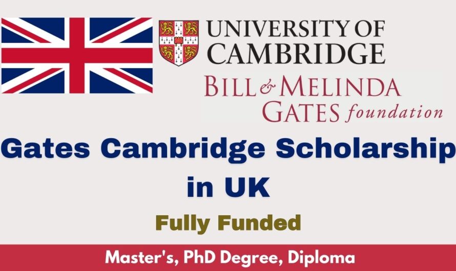 Gates Cambridge Scholarship 2024 in UK | Fully Funded