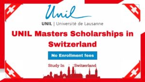UNIL Masters Scholarships in Switzerland