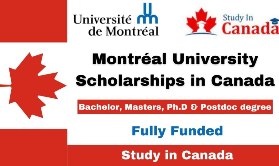 Montréal University Scholarships in Canada 2024