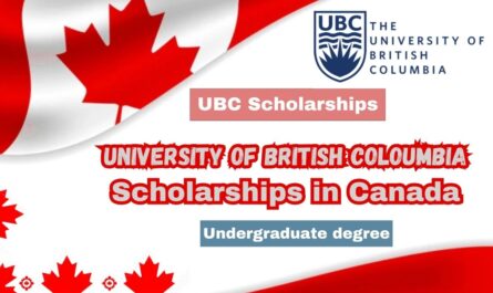 University of British Coloumbia Scholarships in Canada