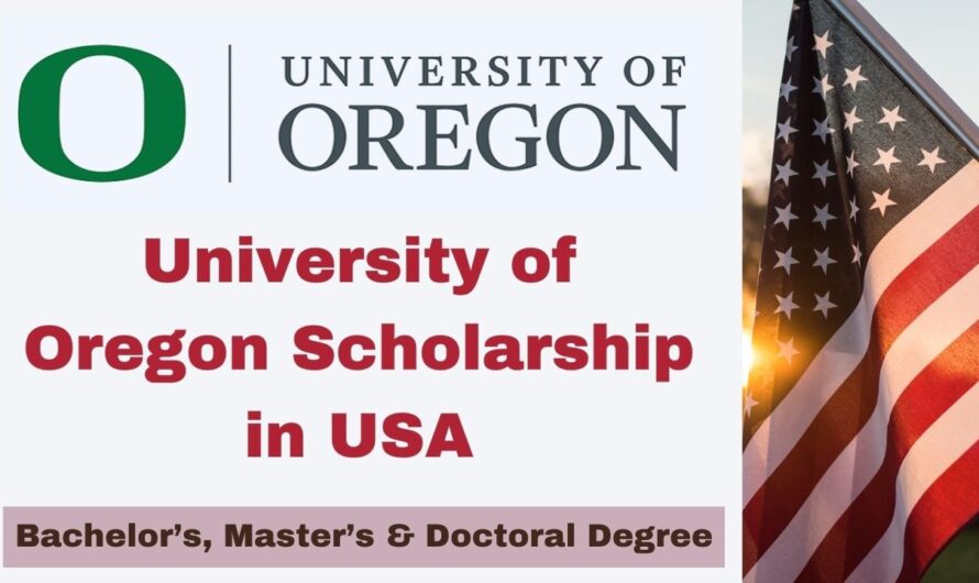 University of Oregon Scholarship 2025 in USA