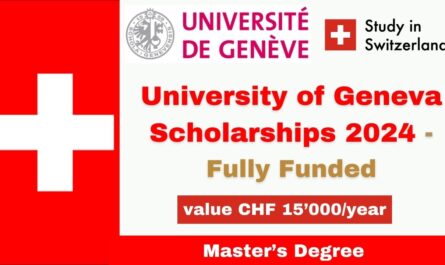 University of Geneva Scholarships in Switzerland
