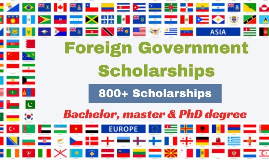 Foreign Government Scholarships 2024 | Fully Funded