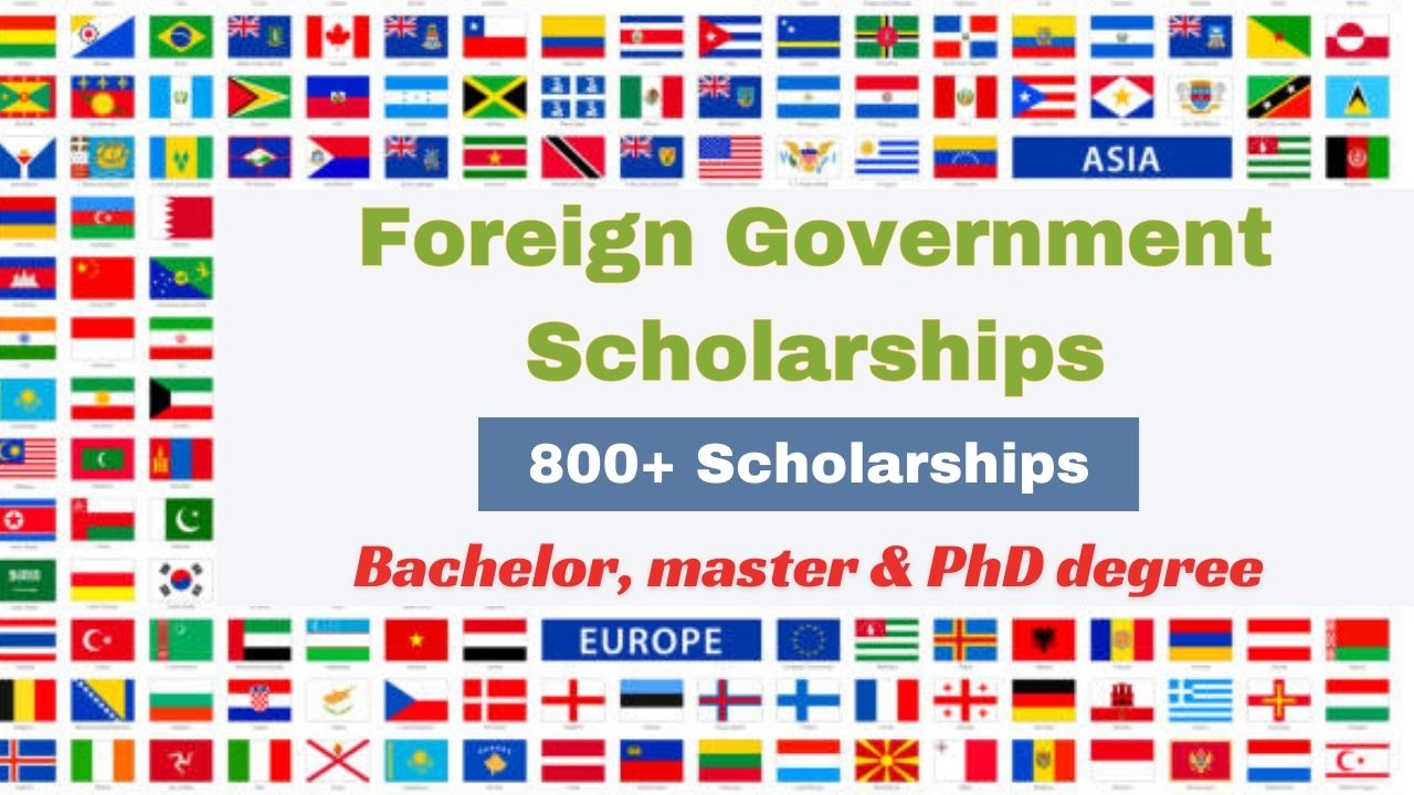 Foreign Government Scholarships 2024 Fully Funded