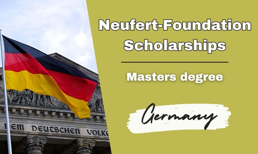 Neufert-Foundation Scholarships 2024 in Germany