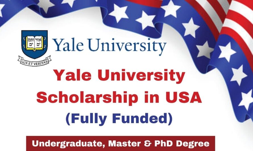 Yale University Scholarship 2024 in USA (Fully Funded)