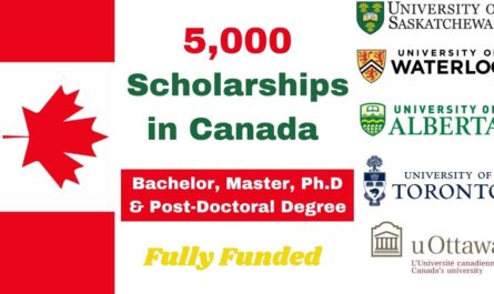5,000 Scholarships in Canada