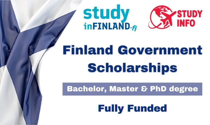 Finland Government Scholarships 2024 | Study in Finland