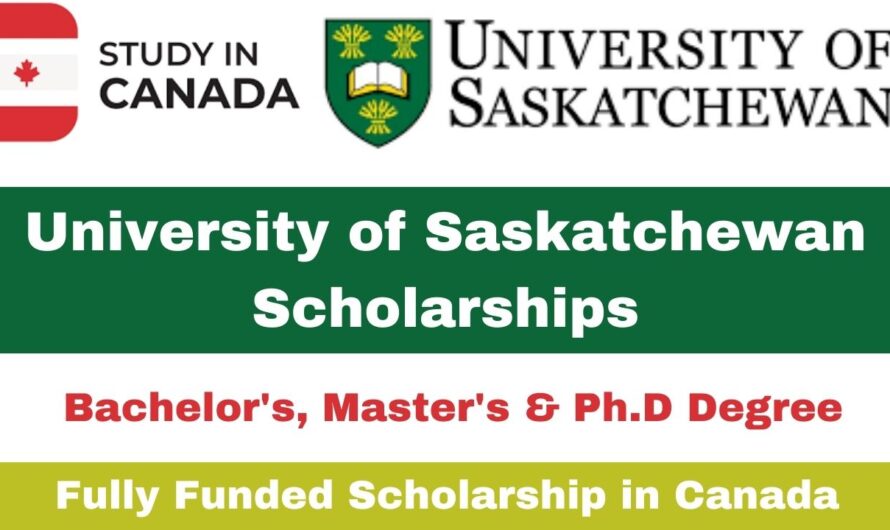 University of Saskatchewan Scholarships 2024 in Canada