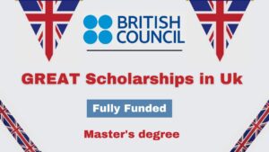 GREAT Scholarships in Uk