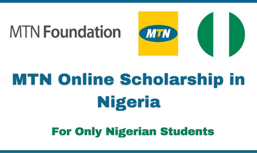 MTN Online Scholarship 2024 in Nigeria