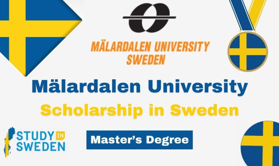 Mälardalen University Scholarship 2024 in Sweden