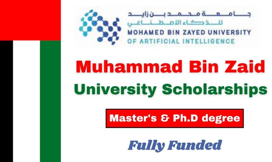 Muhammad Bin Zaid University Scholarships 2024 | Fully Funded