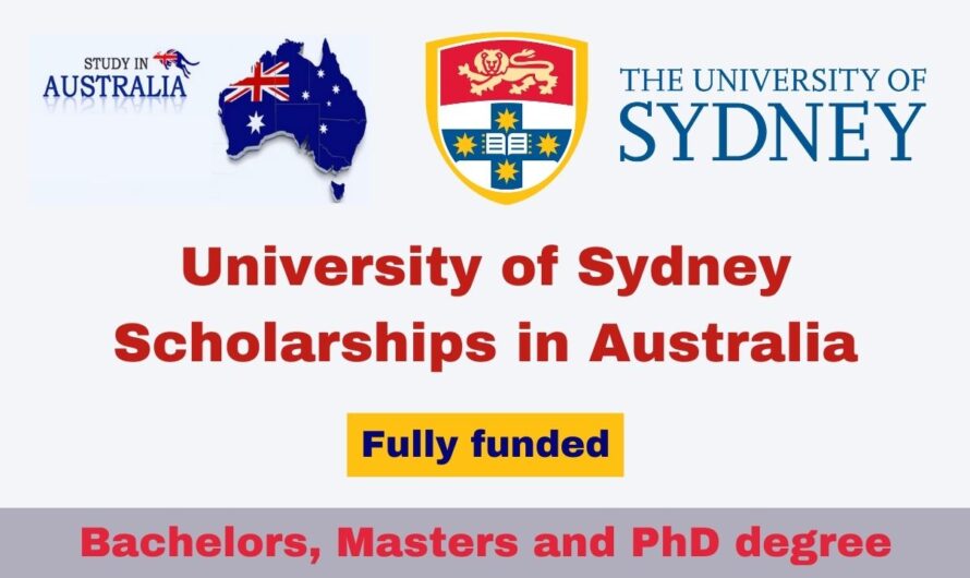 University of Sydney Scholarships 2024 | Fully Funded