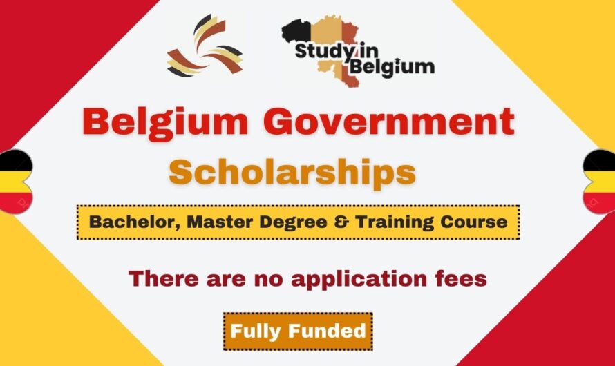 Belgium Government Scholarships 2024 | Fully Funded