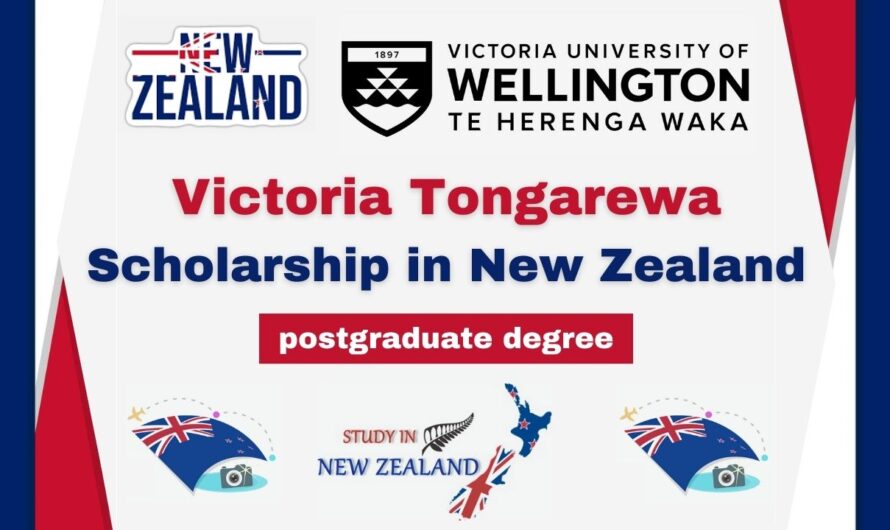 Victoria Tongarewa Scholarship 2024 in New Zealand