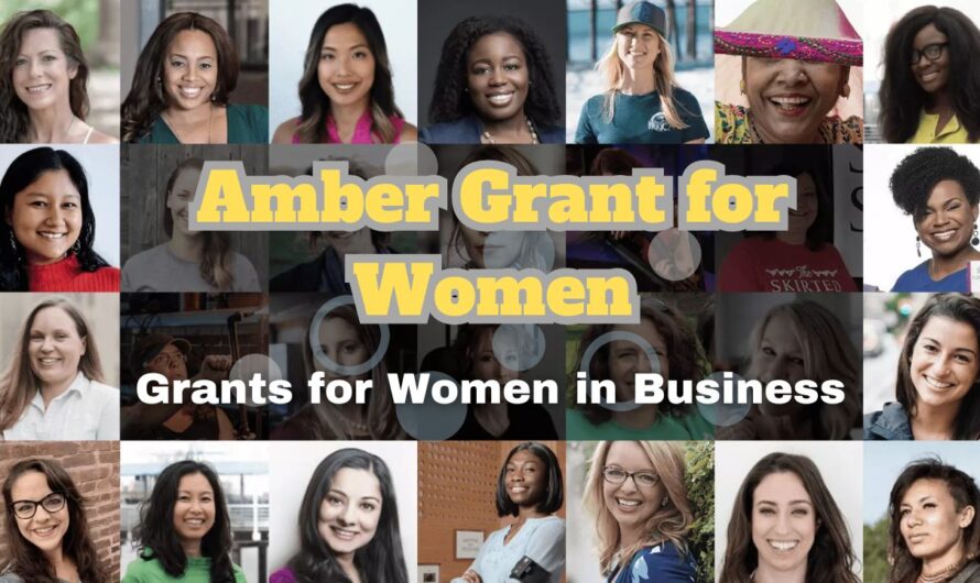 Amber grant for Women 2024 | Grants for Women in Business