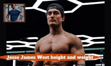 Jesse James West height and weight