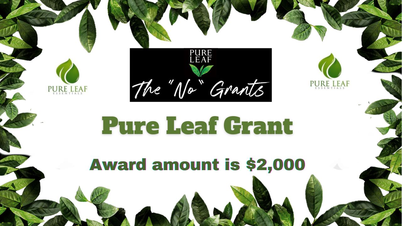 Pure Leaf Grant 2024 2,000 Pure Leaf No Grant for Mothers