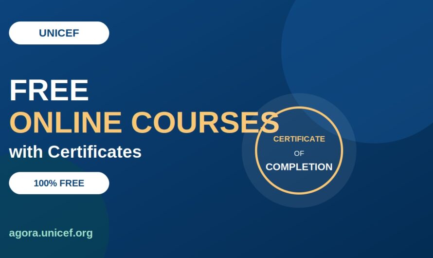UNICEF Free Online Courses with Certificates 2026
