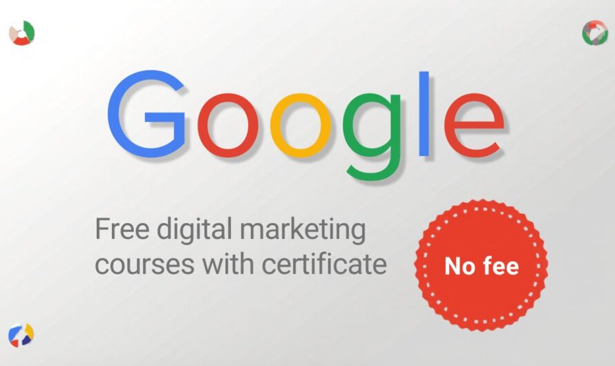 Google Free Digital Marketing Courses With Certificate 2026